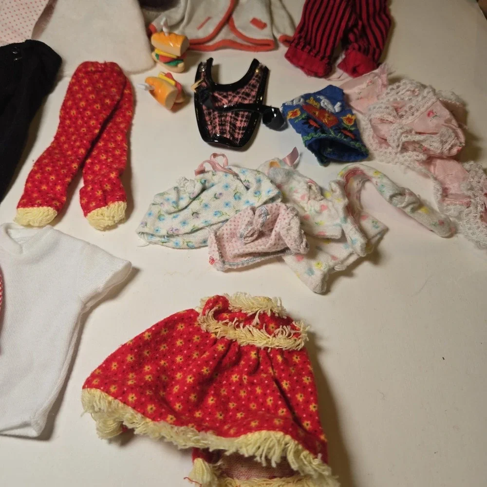 Vintage 1960s Barbie Ken Skipper Doll‎ Clothing Lot 26 Mixed Pieces HTF Rare!!